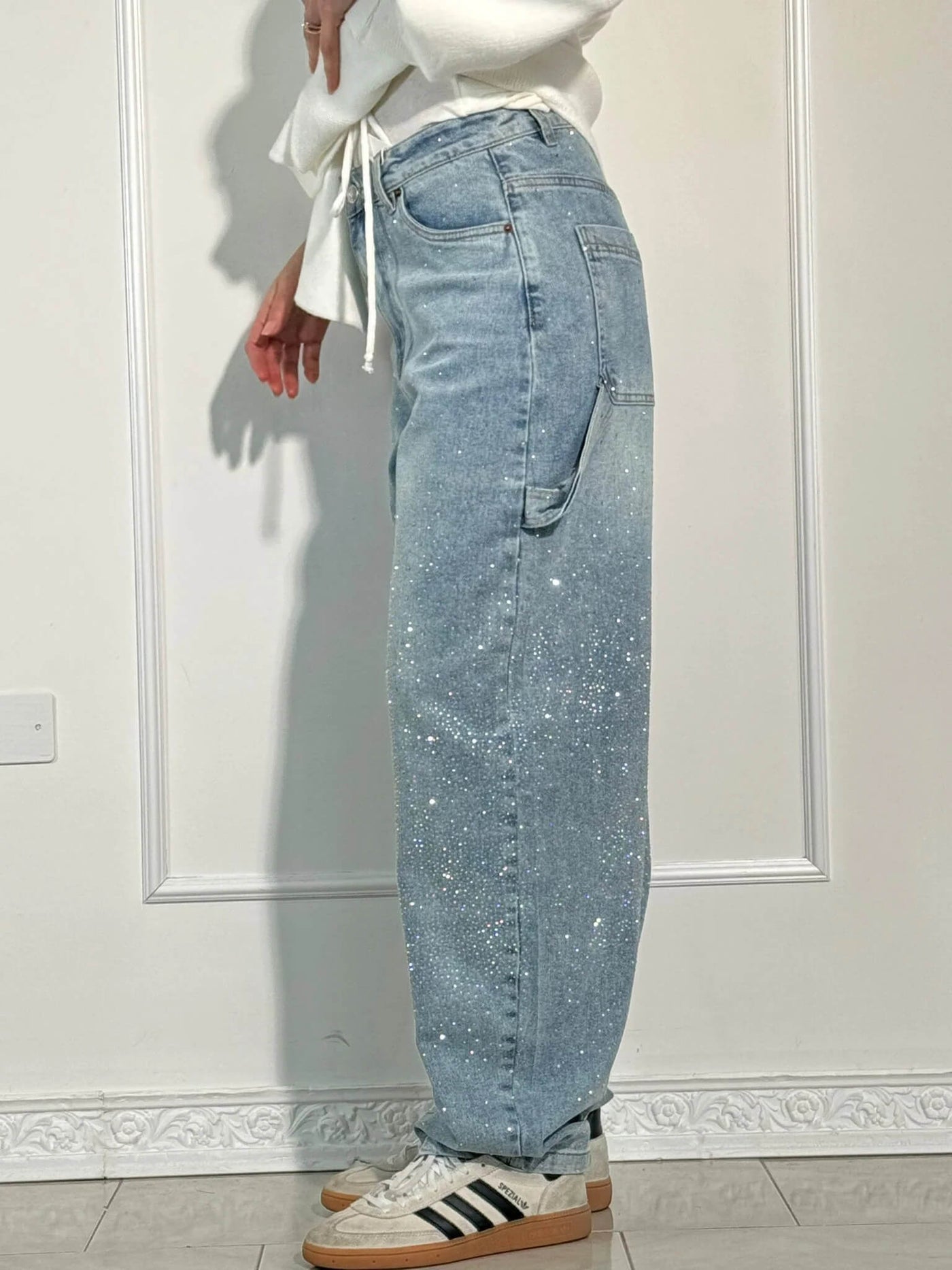Margot | Funkelnde Designer-Hose