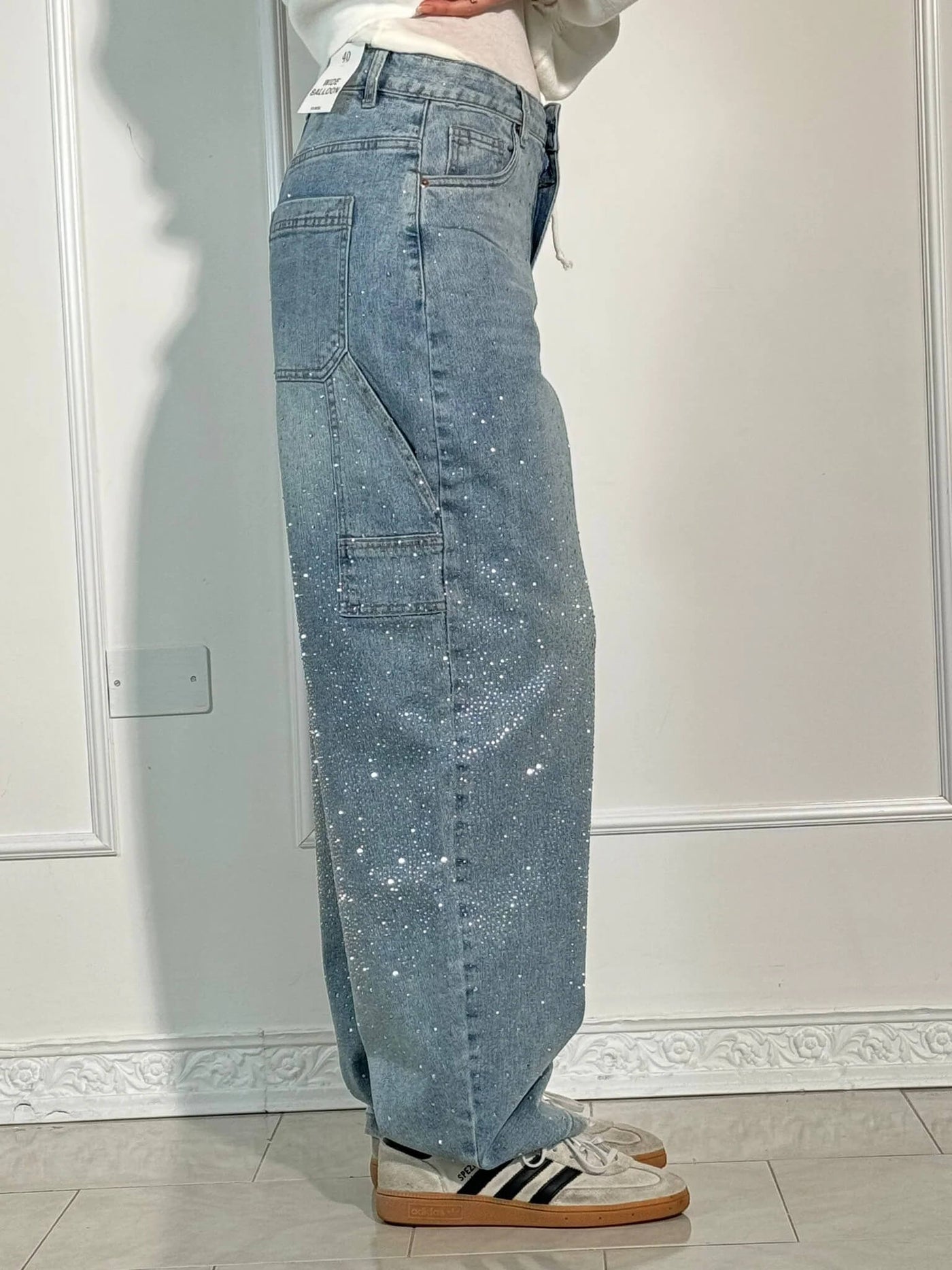 Margot | Funkelnde Designer-Hose