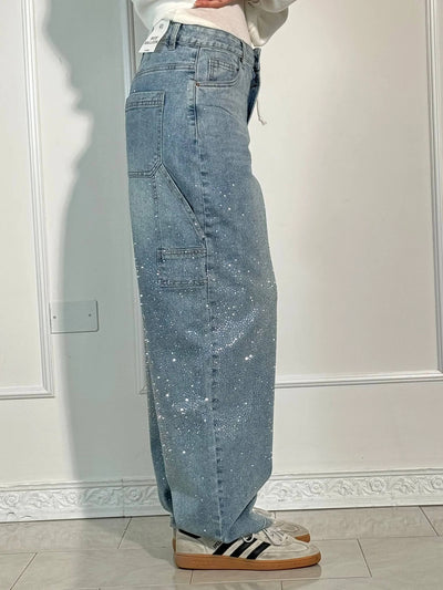 Margot | Funkelnde Designer-Hose