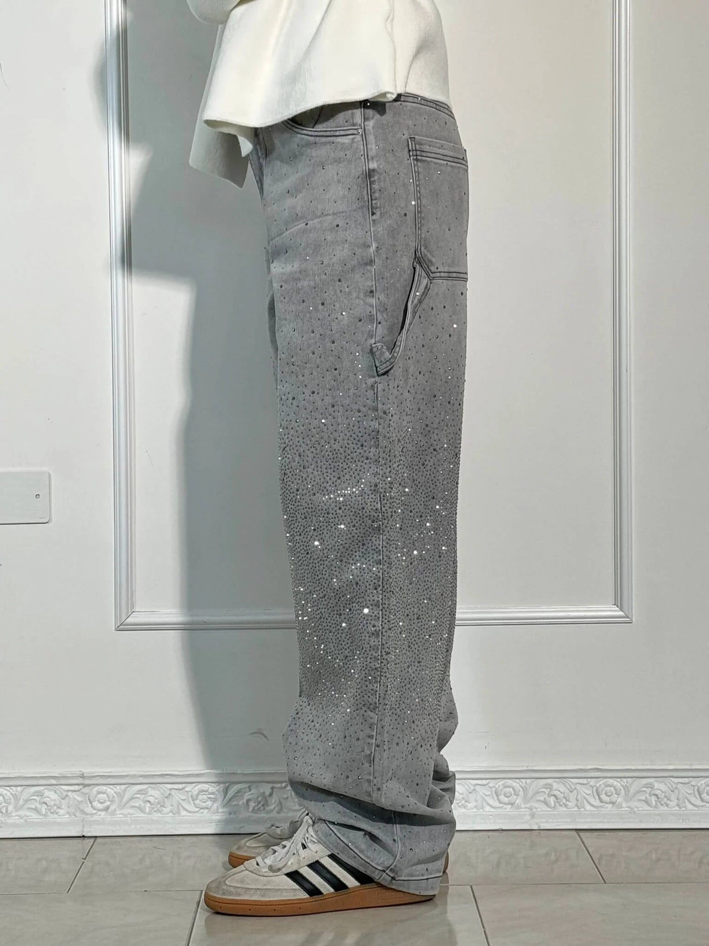 Margot | Funkelnde Designer-Hose