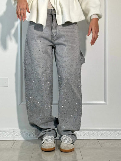 Margot | Funkelnde Designer-Hose