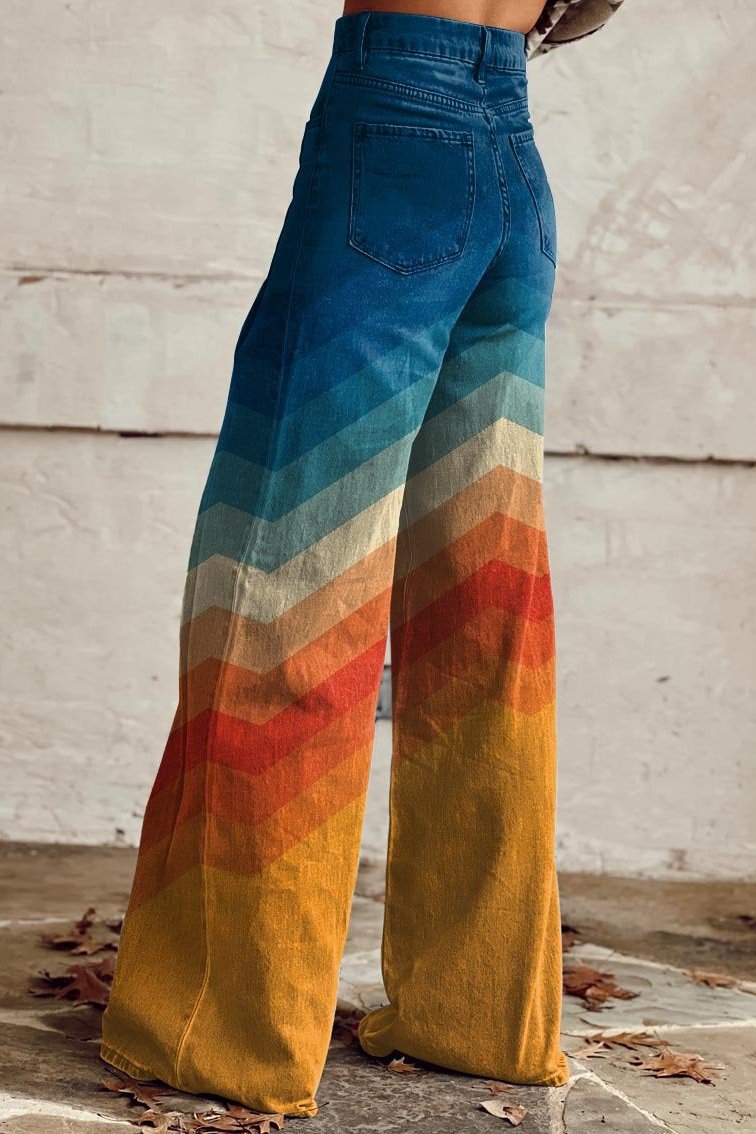 Greta | Retro Blumenhose