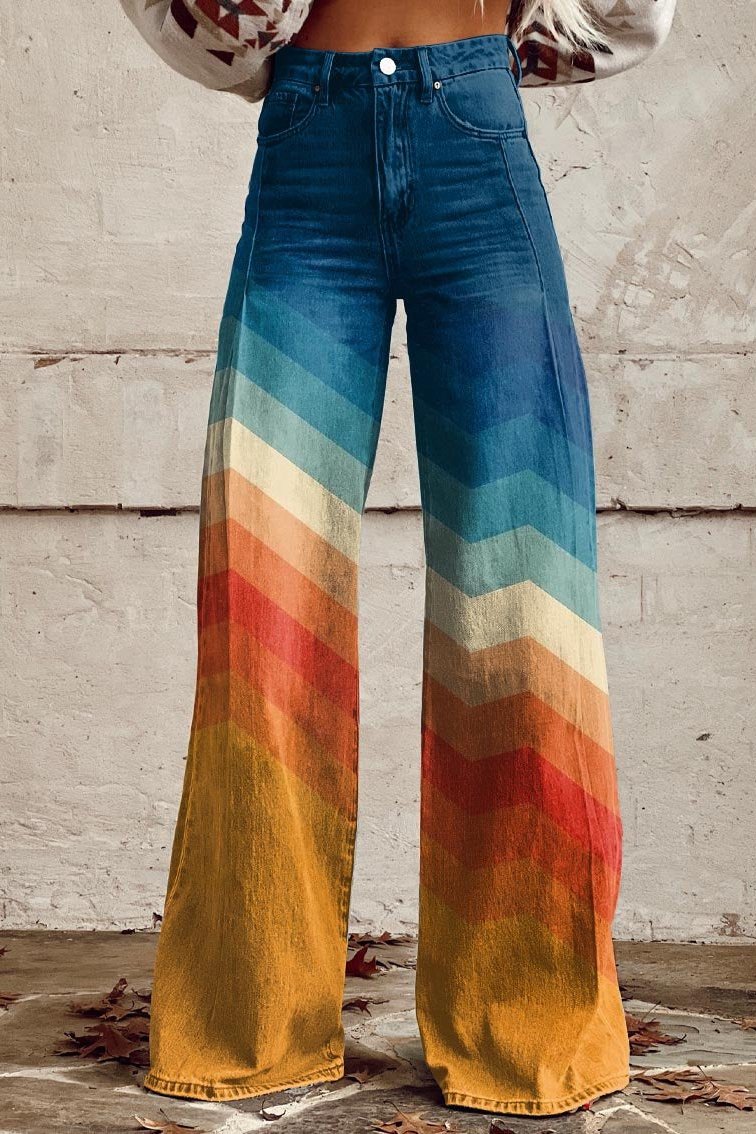 Greta | Retro Blumenhose